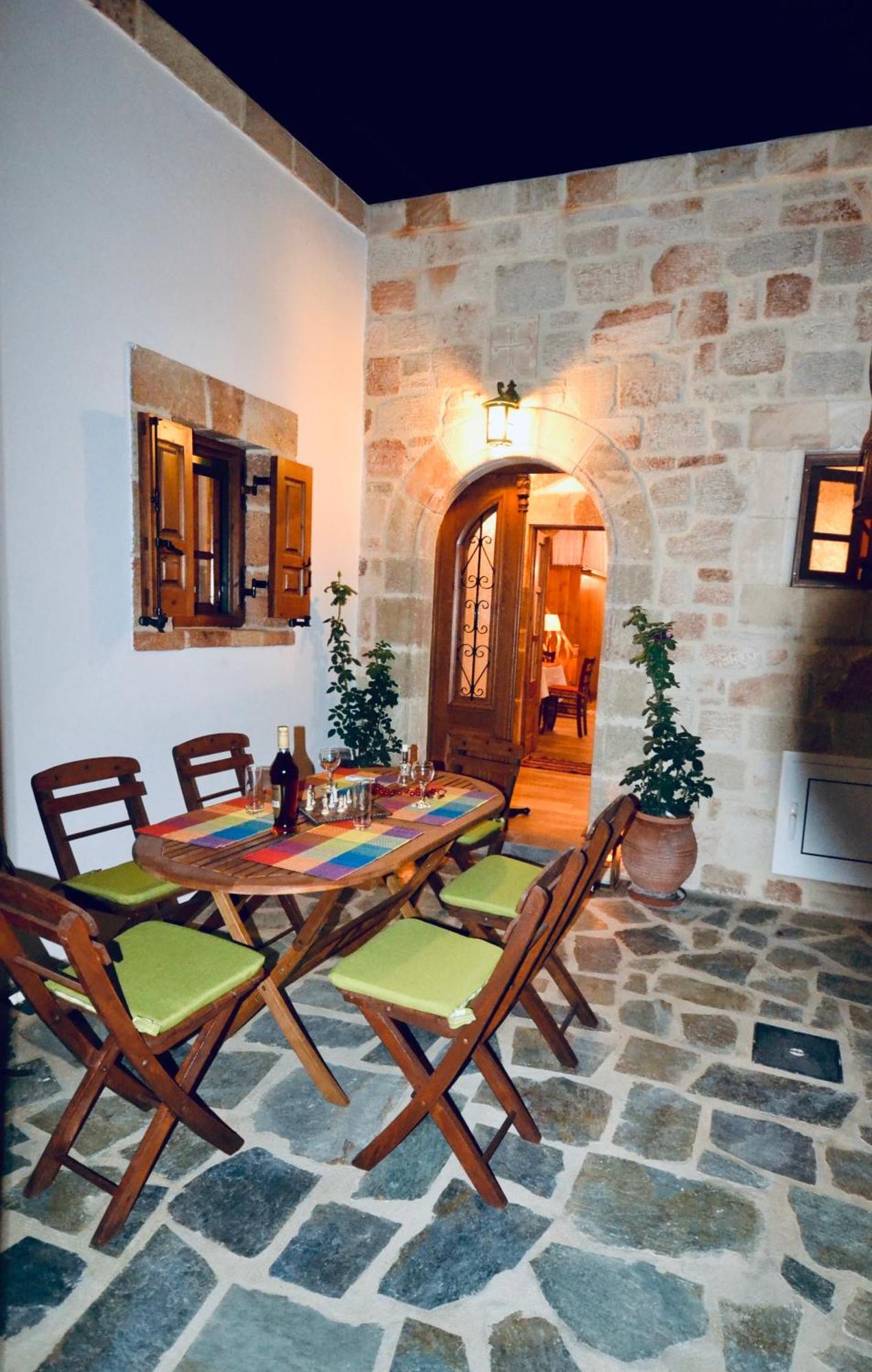 ארכאנגלוס Villa Patitiri Traditional House With Hot Tub מראה חיצוני תמונה