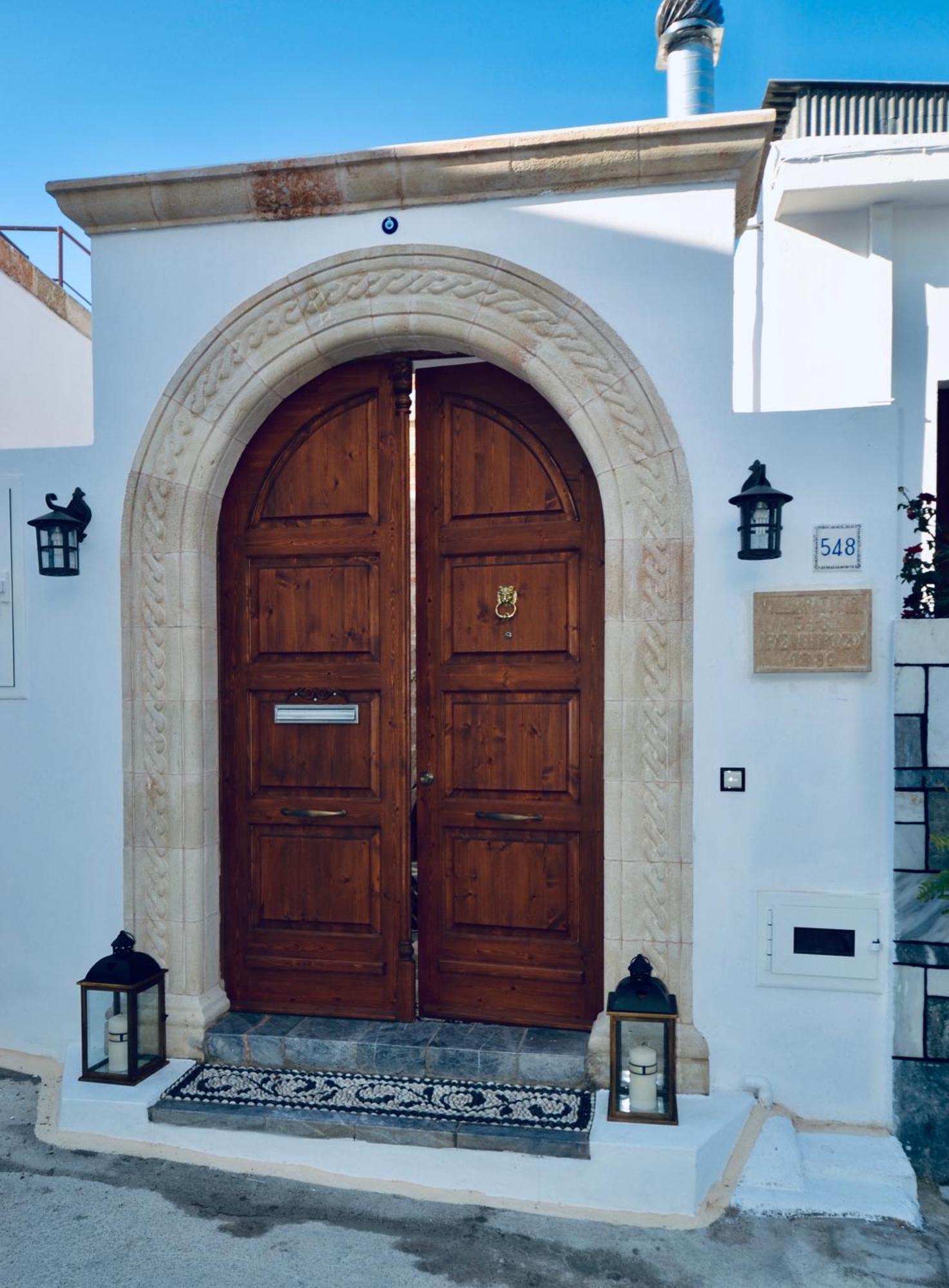 ארכאנגלוס Villa Patitiri Traditional House With Hot Tub מראה חיצוני תמונה